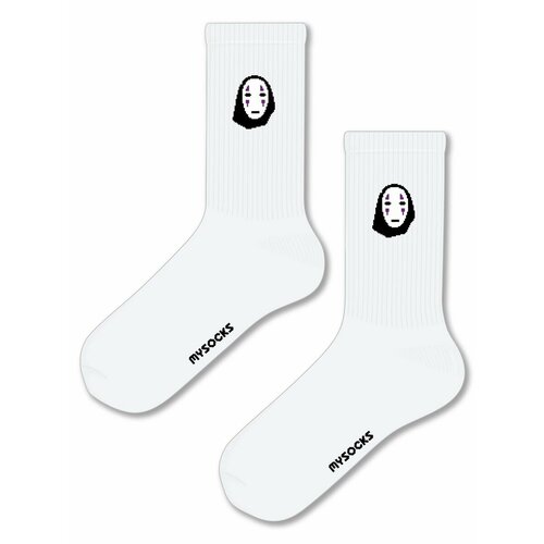 фото Носки mysocks, размер 36-43, белый