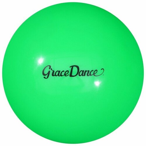 фото Мяч для художественной гимнастики grace dance, d=16,5 см, 280 г, цвет мятный (комплект из 2 шт)