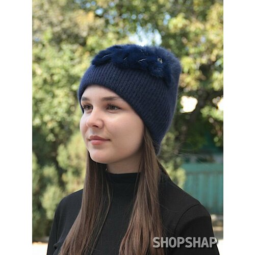 фото Шапка shopshap шапка shopshap йона, размер 55, серый