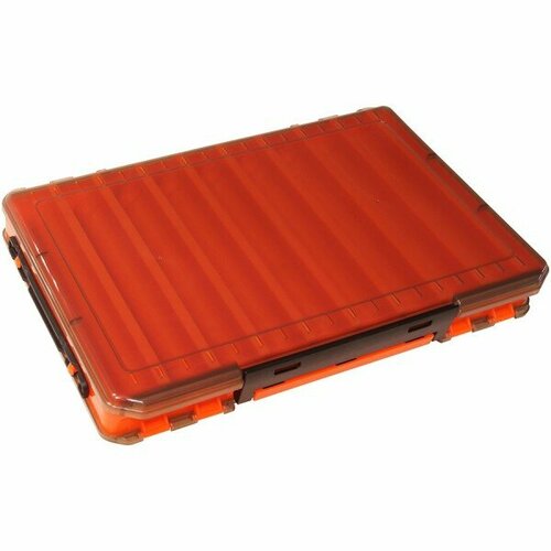фото Коробка kosadaka tb-s31a-or, 34x21.5x5см для воблеров, двухсторонняя, оранжевая