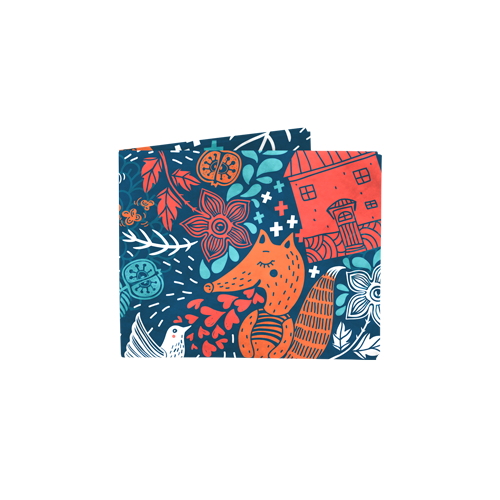 фото Кошелек new wallet new foxes, мультиколор