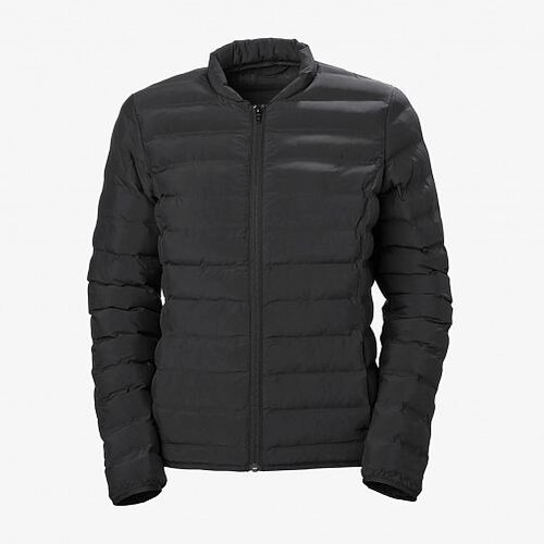 фото  куртка helly hansen 53507 зимняя, силуэт полуприлегающий, без капюшона, карманы, размер xl, черный