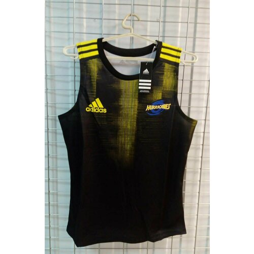 фото Регбийка размер м ( русский 48 ) майка безрукавка регбийного клуба hurricanes ( новая зеландия ) adidas