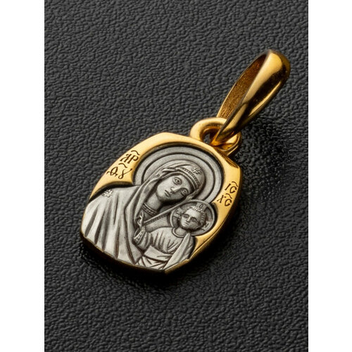 фото Подвеска angelskaya925, серебро, 925 проба, золочение, чернение ангельская925