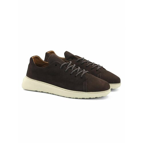 фото Кроссовки clarks, размер 42 ru, коричневый