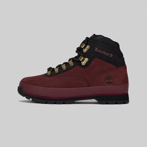 фото Ботинки хайкеры timberland euro hiker leather, размер 45.5, бордовый