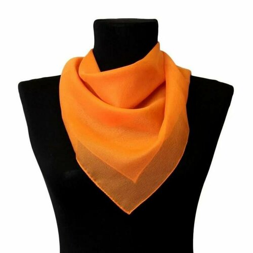 фото Платок roby foulards,53х53 см, оранжевый