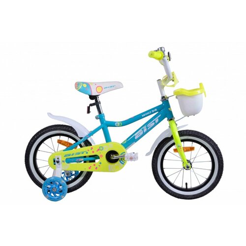фото Велосипед детский aist wiki 14" голубой