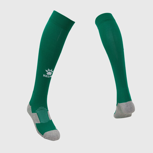 фото Гетры kelme kelme elastic mid-calf, размер 45-48, зеленый