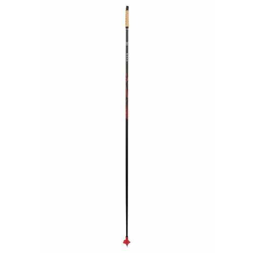 фото Лыжные палки moaxsport team pro 16/9мм без темл., 160 см, черный/красный