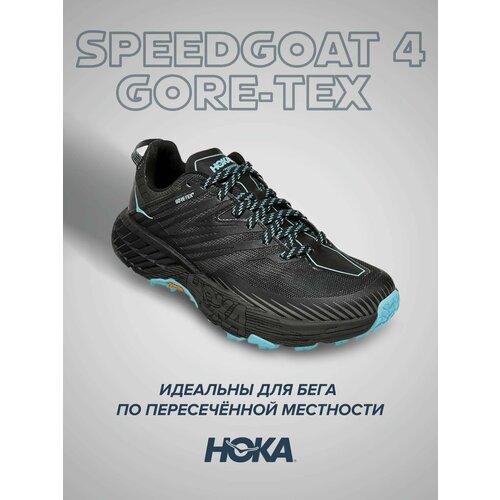 фото Кроссовки hoka, полнота b, размер us6.5/uk 5/eu38/jpn23.5, черный