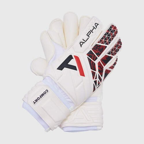 фото Вратарские перчатки alphakeepers pro roll extreme p10, размер 9.5, белый
