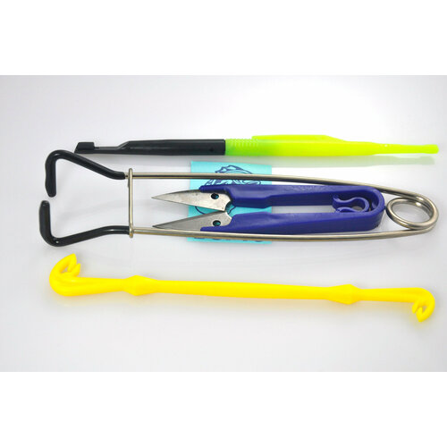 фото Набор инструментов для рыбалки "петлевяз, экстрактор, ножницы, зевник" zhfish