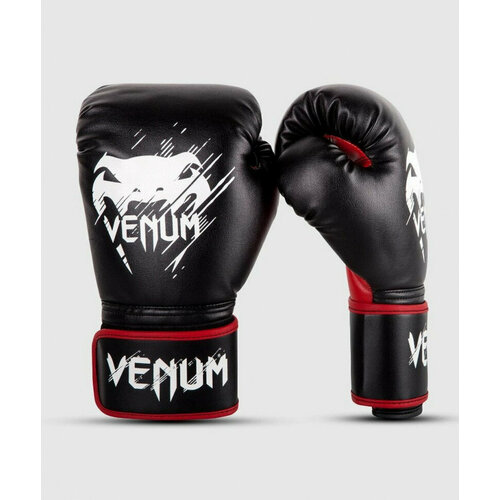 фото Боксерские перчатки детские venum contender 8oz черный, красный
