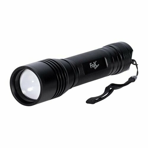 фото Тактческий фонарь fox outdoor flashlight security black нет бренда