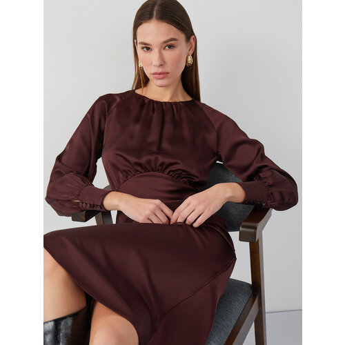 фото Платье vittoria vicci, размер 50, коричневый