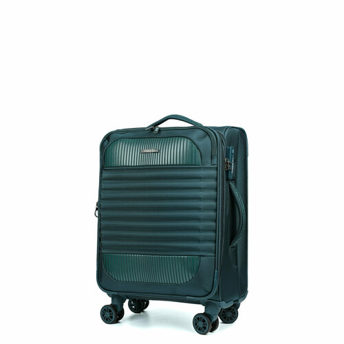 фото Умный чемодан fabretti trm2311-20-11, 27.5 л, размер s, зеленый