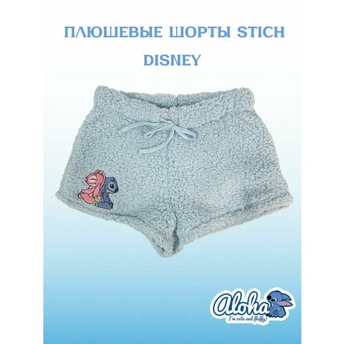 фото Шорты , размер xs, голубой, синий disney