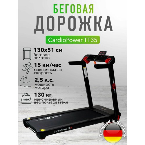 фото Беговая дорожка cardiopower tt35