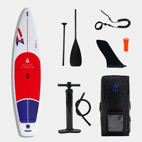 фото Sup доска надувная aqua arrow 11,4 red gladiator