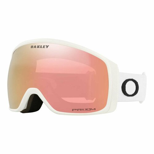 фото Маска горнолыжная oakley flight tracker m 710560 white prizm rose gold iridium, размер m