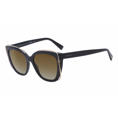 фото Солнцезащитные очки tiffany, бесцветный, черный