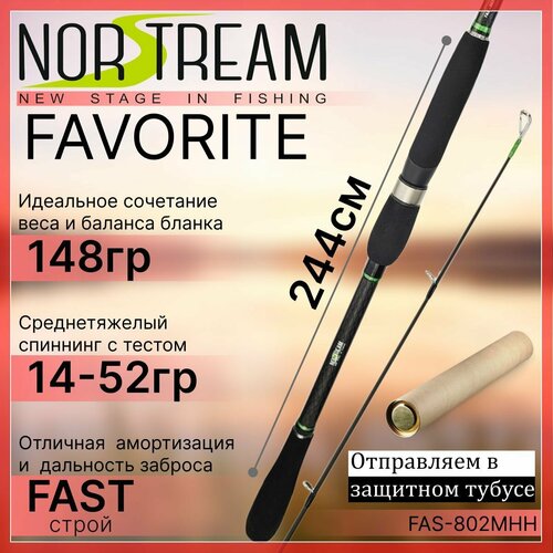 фото Спиннинг norstream favorite jig 2023 802mhh 14-52гр