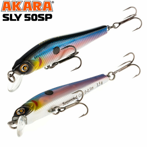 фото Воблер akara sly 50sp 3,5 гр. (1/8 oz 2,0 in) a77