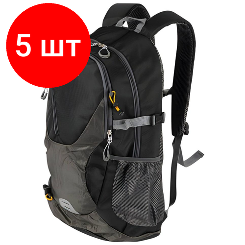 фото Комплект 5 штук, рюкзак scout, черный 35л, 105608 ecos