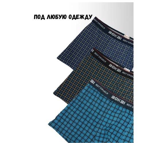 фото Трусы bokai, 2 шт., размер 5xl, мультиколор