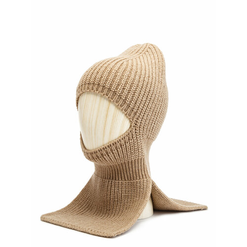 фото Балаклава шлем labbra зимняя, шерсть, размер 57, бежевый