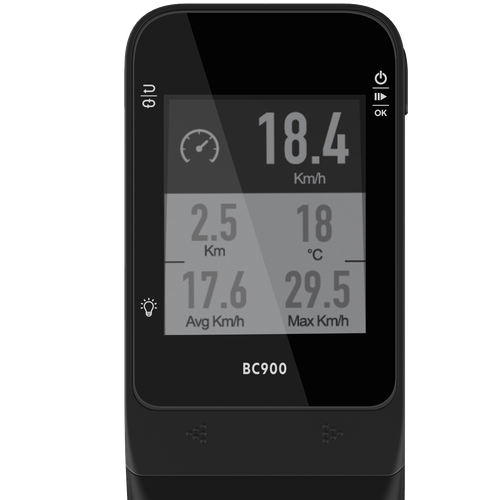 фото Велокомпьютер van rysel gps bc900 × decathlon