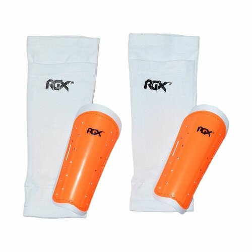 фото Щитки футбольные rgx-8400 оранжевый (l)