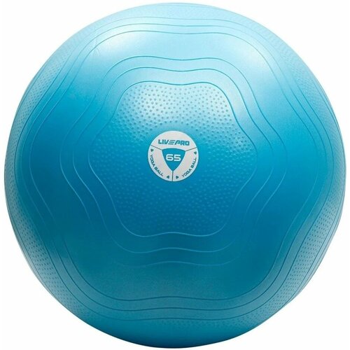 фото Фитбол liveup anti-burst core-fit exercise ball 65cm унисекс lp8201-bu 65cm