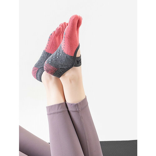 фото Носки , 2 уп., размер 36/40, розовый yoga