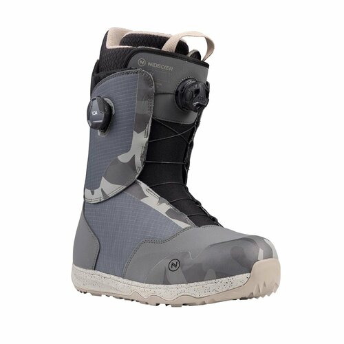 фото Ботинок для сноуборда nidecker rift gray camo, год 2023, размер 42.5