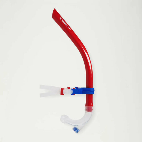 фото Speedo трубка фронтальная speedo center snorkel красный/голубой