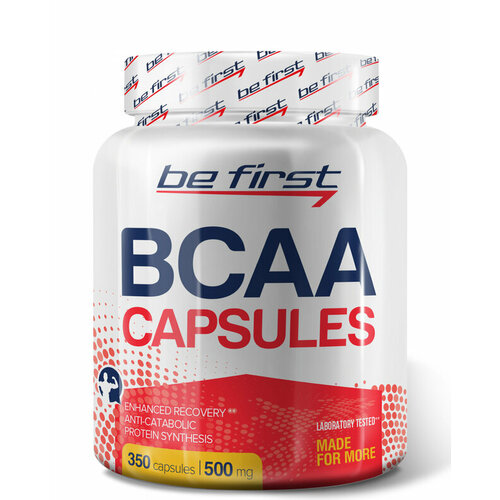 фото Be first bcaa capsules 350 капсул (be first) be-first