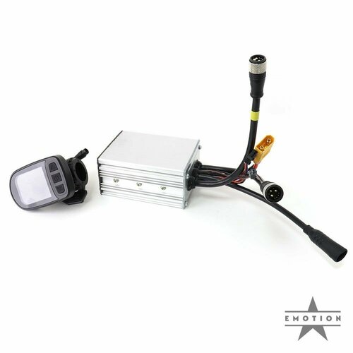 фото Контроллер для электросамоката 48v, бортовой компьютер с курком газа - комплект emotion
