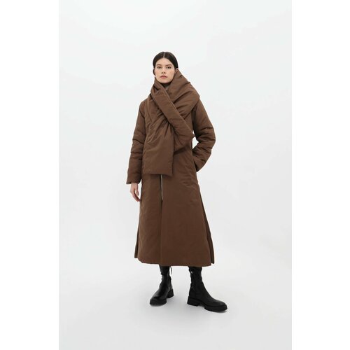 фото Куртка pepen, размер l, коричневый