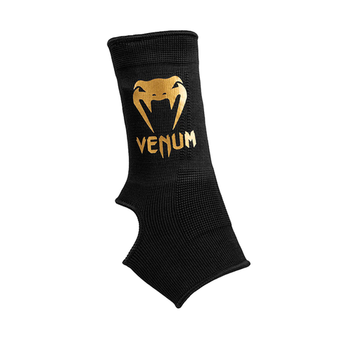 фото Суппорт venum kontact ankle support guard black/gold (s)