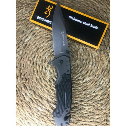 фото Нож складной туристический 22 см перочинный black turist knife