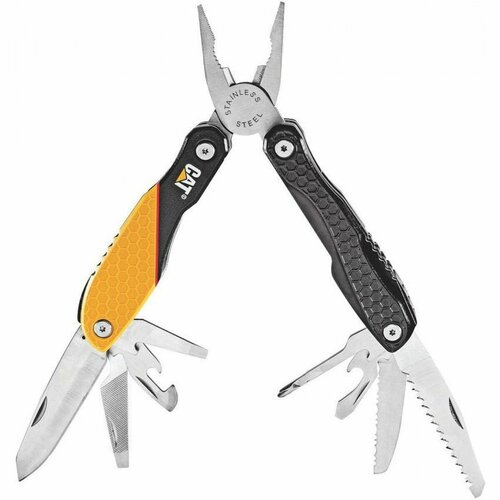 фото Мультитул caterpillar multi-function tool 13-in-1 (желтый)