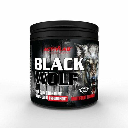 фото Activlab black wolf предтренировочный комплекс 300г мультифрукт