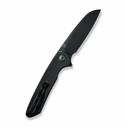 фото Складной нож sencut kyril 9cr18mov steel black stonewashed handle g10 black