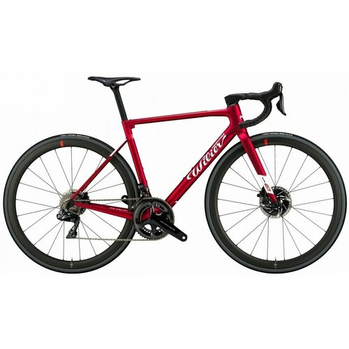 фото Велосипед wilier zero slr rival disc etap axs cosmic elite (2023) s, красный бархатный