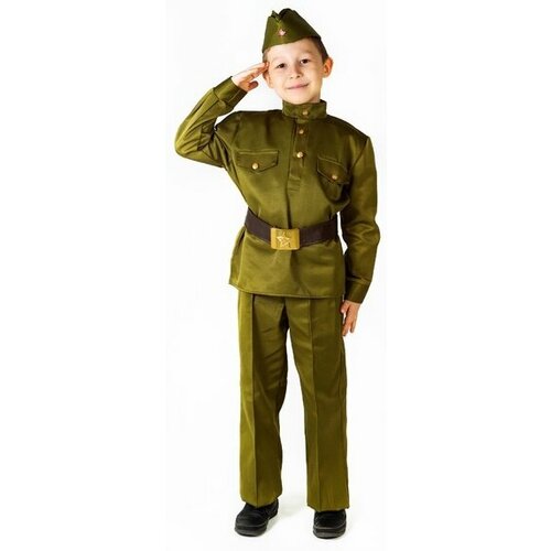 фото Детский костюм солдата люкс pobeda-13 бока