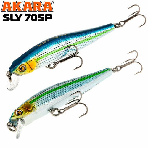 фото Воблер akara sly 70sp 5 гр. (3/17 oz 2,8 in) a81