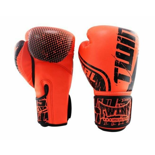 фото Боксерские перчатки twins special "range" dark orange, 14 oz, оранжевый