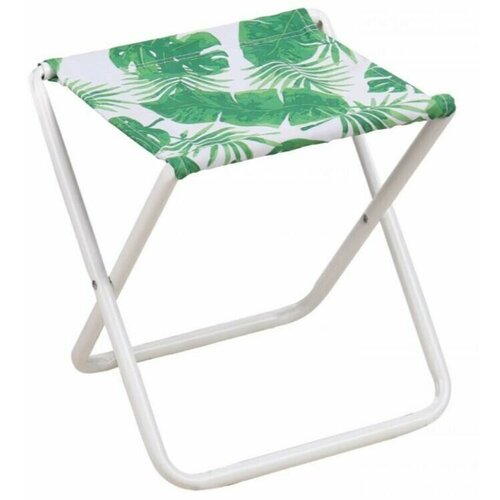 фото Походная мебель nika стул складной (пс1/1 с тропическими листьями светлый)
